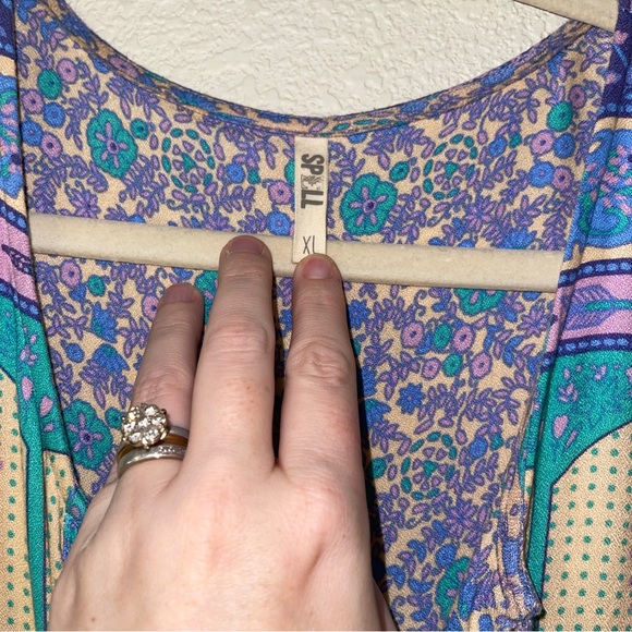 Vintage Spell & The Gypsy Xanadu Boho Gown Dress Size XL RARE HTF Dress - Picture 2 of 14